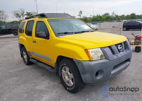 2006 Nissan Xterra S из США, поврежденный, VIN 5N1AN08U06C560715